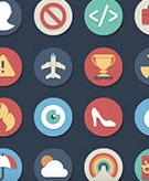 20 Free High-Quality Flat Design Icon Sets - WebFX