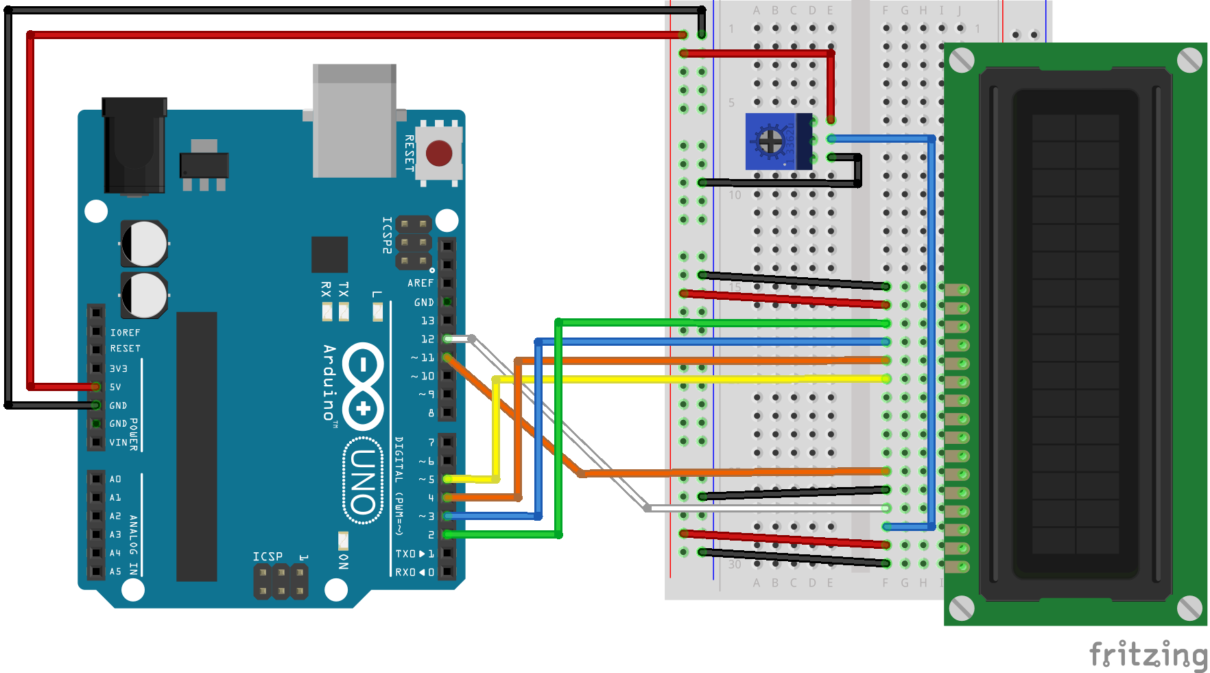 LCD sketch