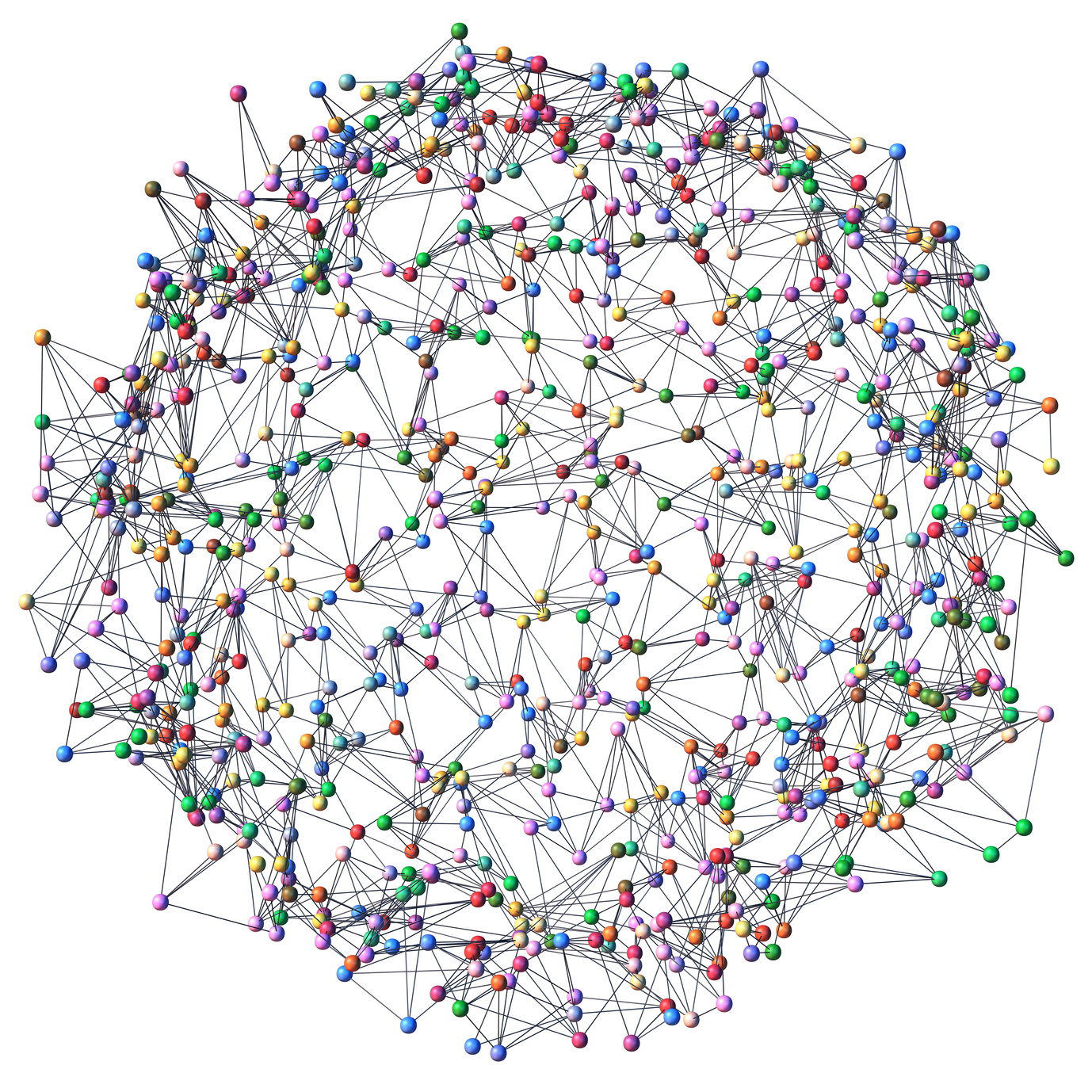 Network 3d diagram