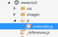 Selecting controller.js