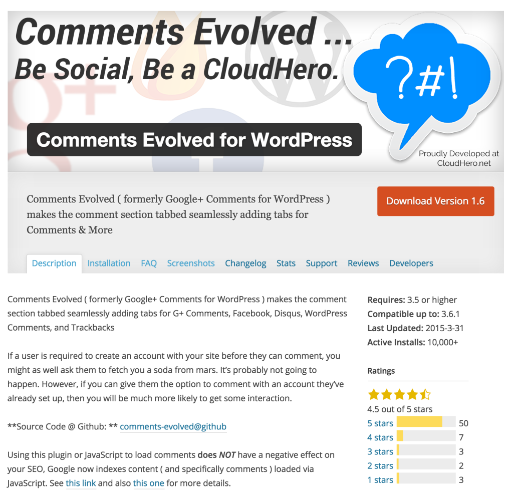 Google Plus - Comments Evolved