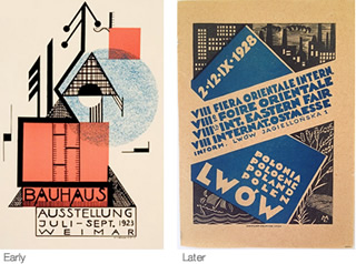 Bauhaus design: 1923 - 1928