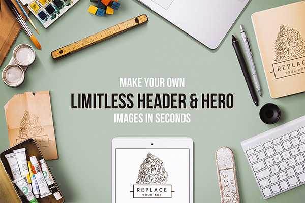 Website: Limitless Header and Hero