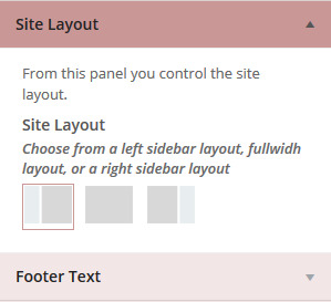 Site Layout Section