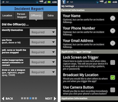 Stop and Frisk App