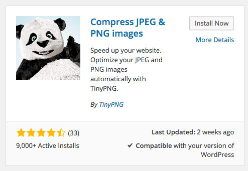 Compress JPEG & PNG Images