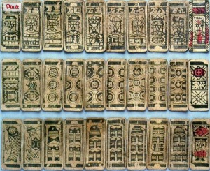 Ancient Chinese Playing cards
