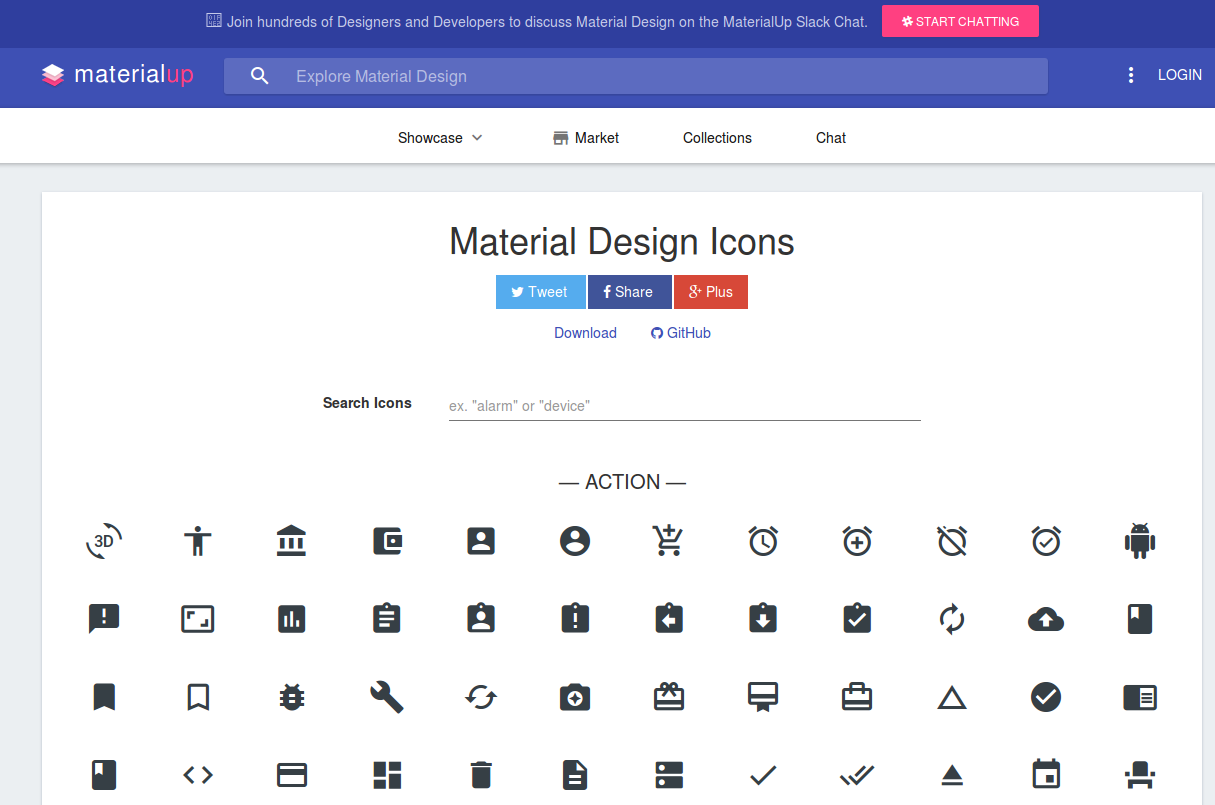 More Material Design Icons