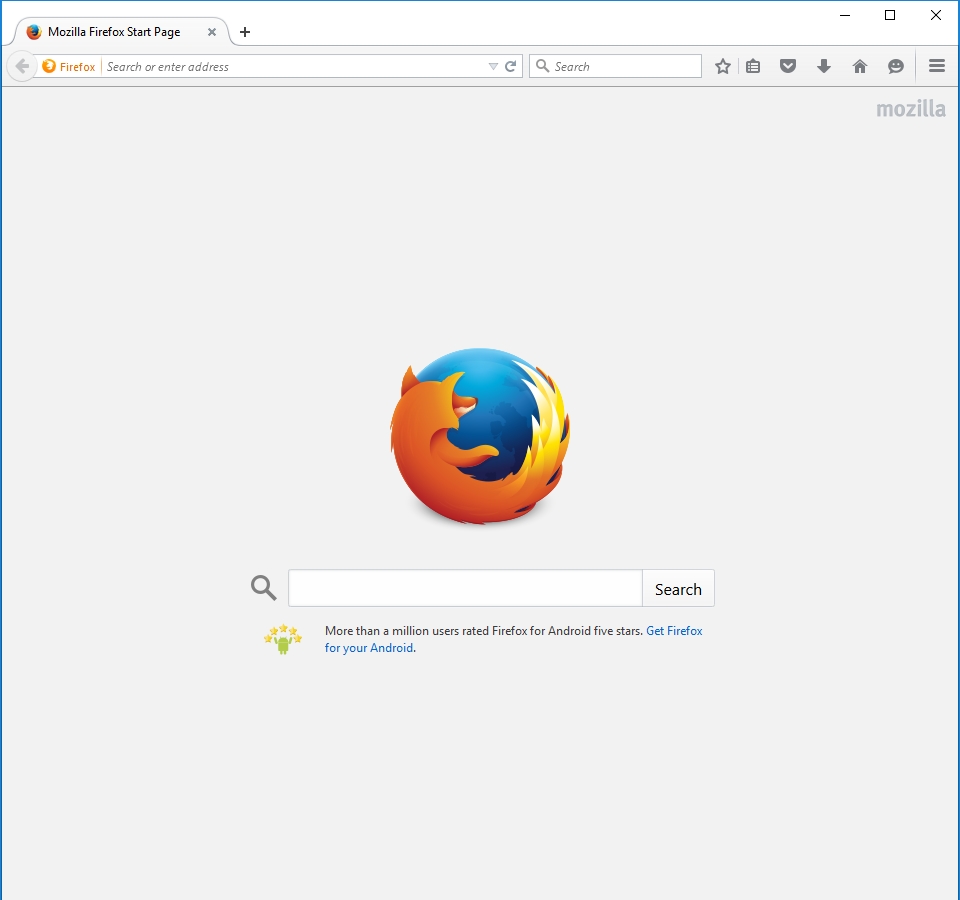 Firefox 39 on Windows 10