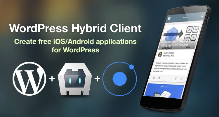 WordPress Hybrid Client