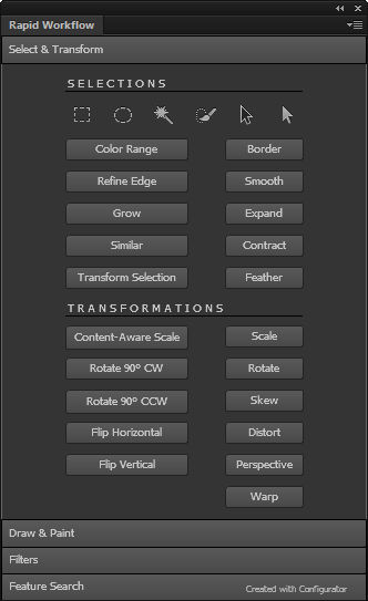 what viewport does mac use for photoshop panels