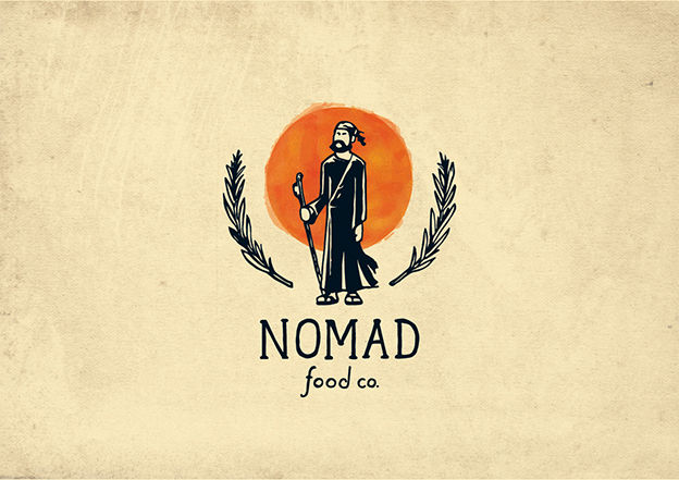 Nomad Food Co. logo by sanjar