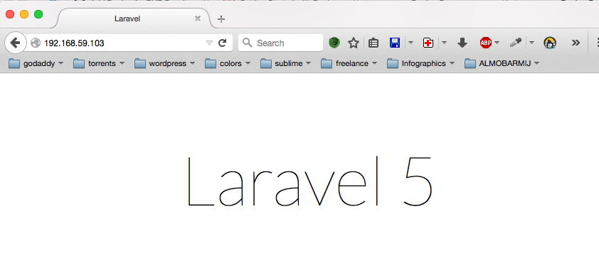 Laravel Demo screenshot