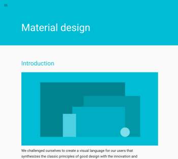 Material Design Spec