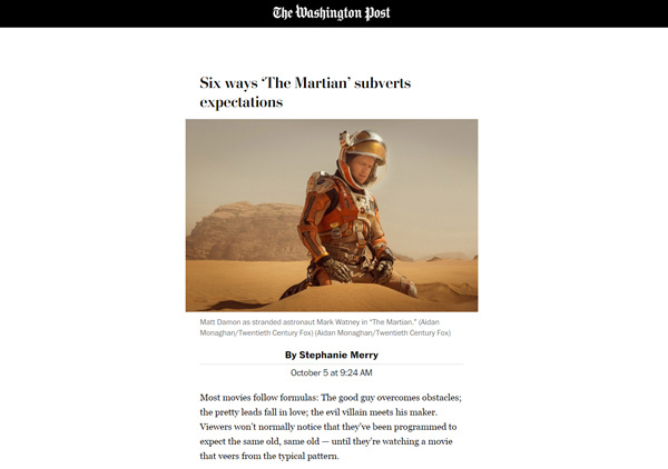 AMP Page by the Washington Post