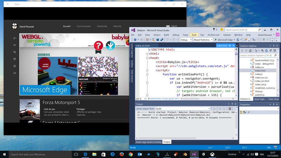 presentatie koken pijpleiding Debugging Your HTML5 in Microsoft Edge for Xbox One — SitePoint