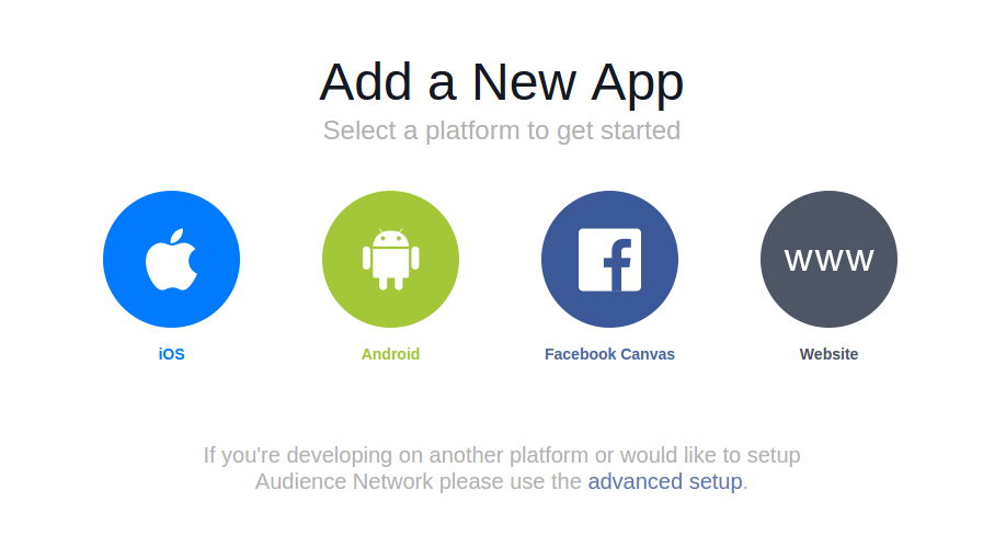 new facebook app