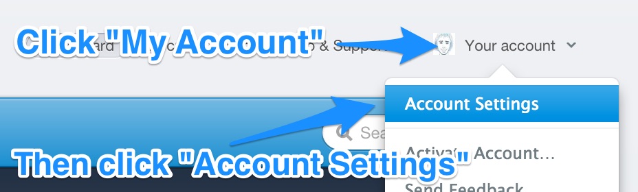 Stripe Account Settings