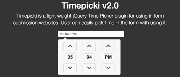 TimePicki example