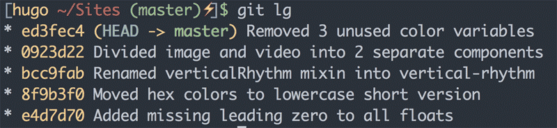 Logical Git Commits