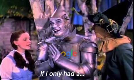 Tin man (as Google) single 'If I only had a heart"