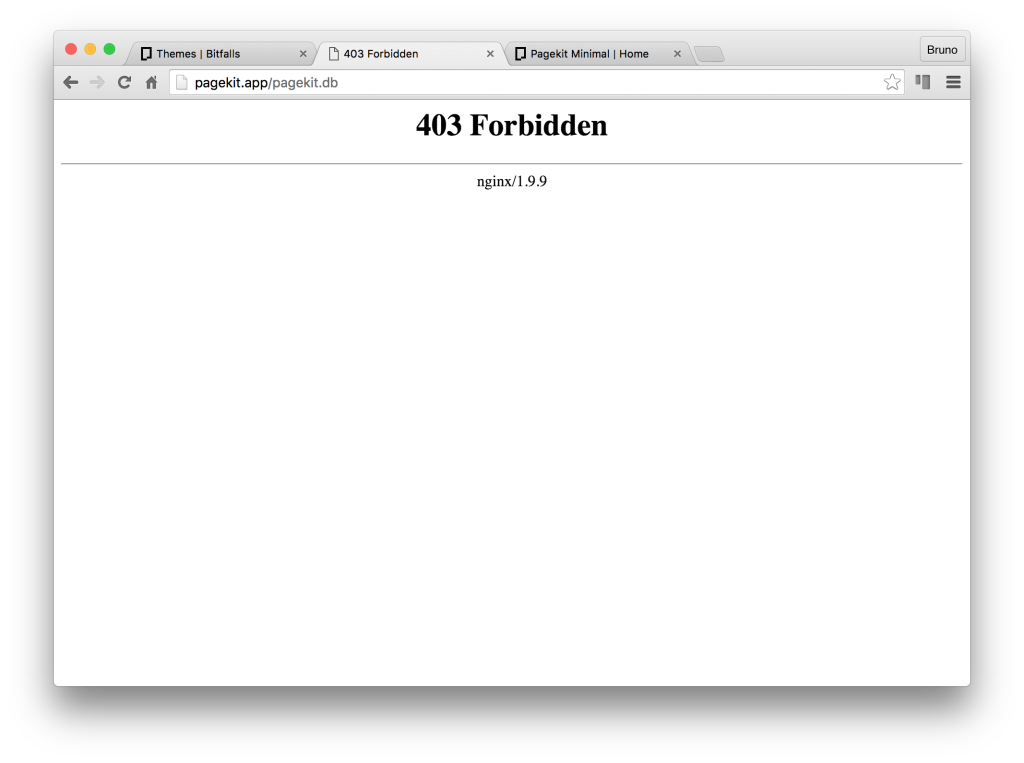 403 error on forbidden files