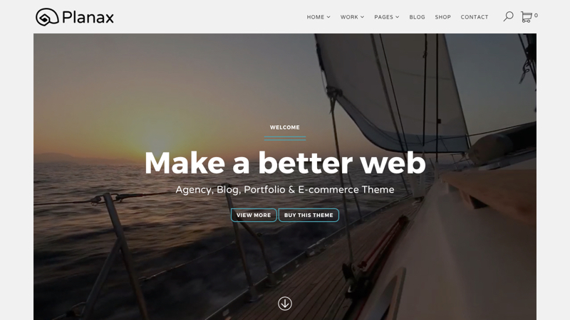 Planax Responsive WordPress Theme