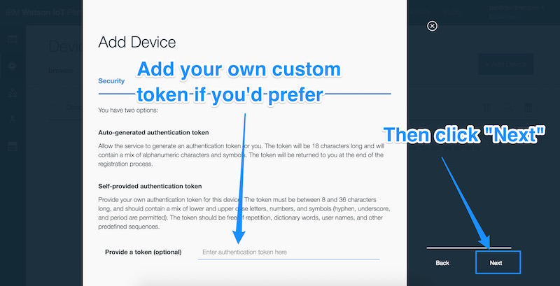 Security token options