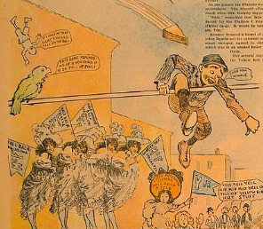 Extract for 'The Yellow Kid' comic strip - 1895 to 1898