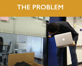 The Problem: Jude looking for an office