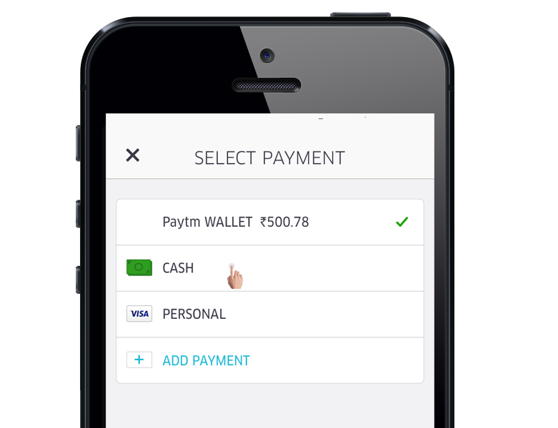 Uber payment function 