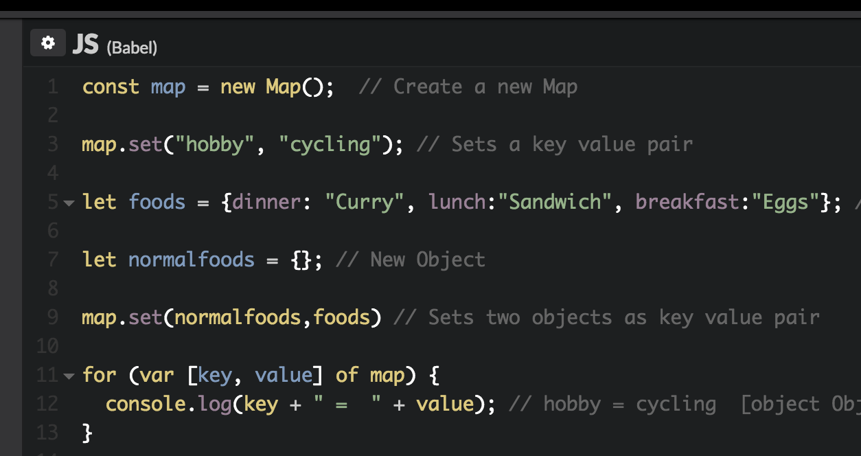 ES20 Collections Using Map, Set, WeakMap, WeakSet   SitePoint