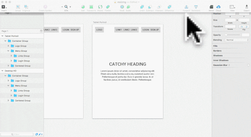 Animation: Adaptive Sketch app