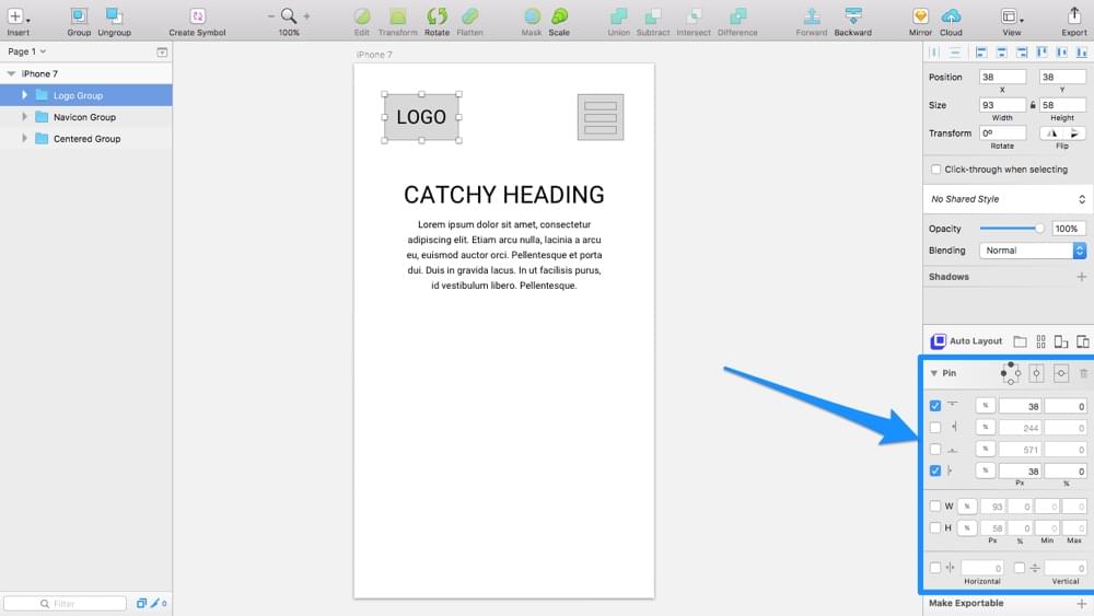 Introducing AutoLayout for Sketch  by Anima Apps medium blog  Design   Sketch  Medium