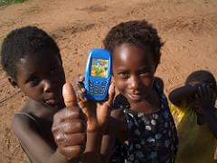 Sam Churchill - African cell phone