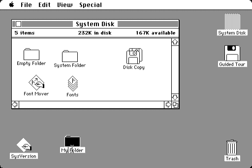 Macintosh Desktop (1984)