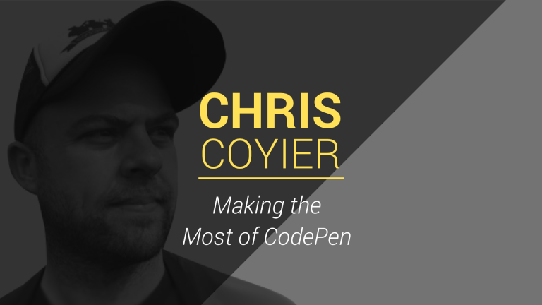 Talk with the experts - Chris Coyier banner