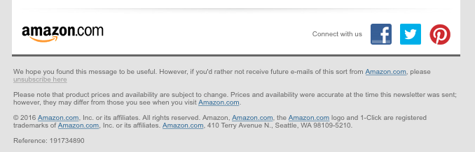 Amazon-unsubscribe