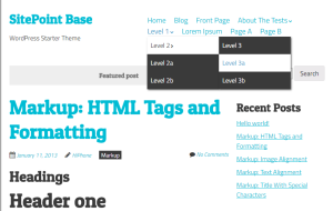 How to Customize the SitePoint WordPress Base Theme