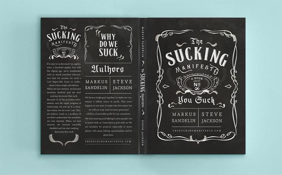 Book cover for “The Sucking Manifesto“