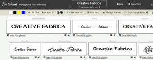 Choosing The Best Fonts For Your Next Project With Fontcloud