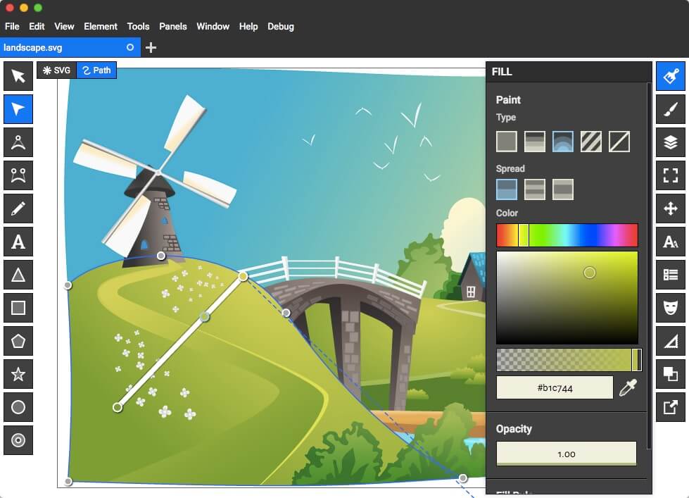 SVG Vector Editor – Free Online Image Editor