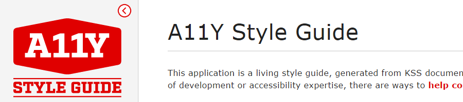 A11y Style Guide