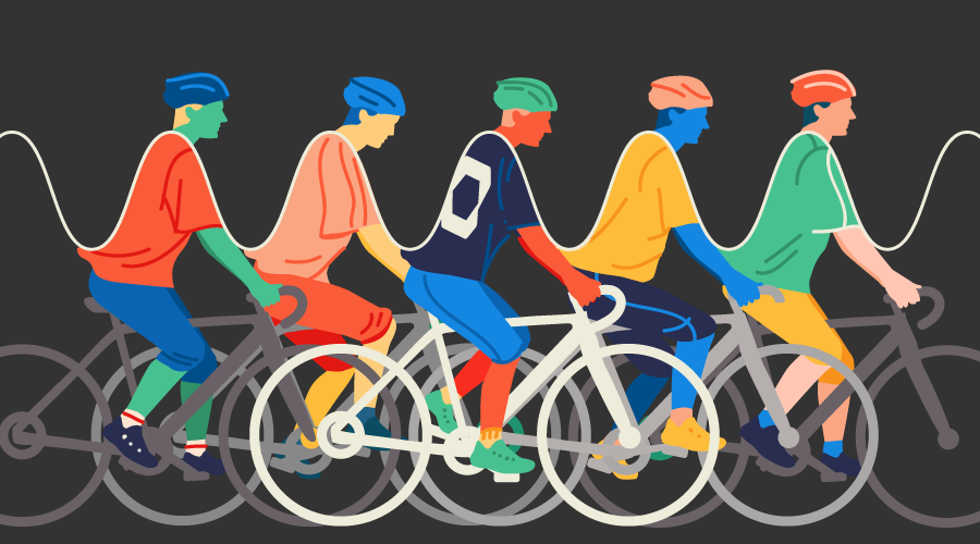 Why I'm switching to Cycle.js - cyclists on bicycles