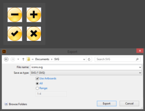 Optimize and Export SVG in Adobe Illustrator