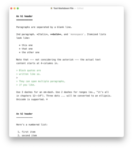 The Best Markdown Editors for Mac — SitePoint