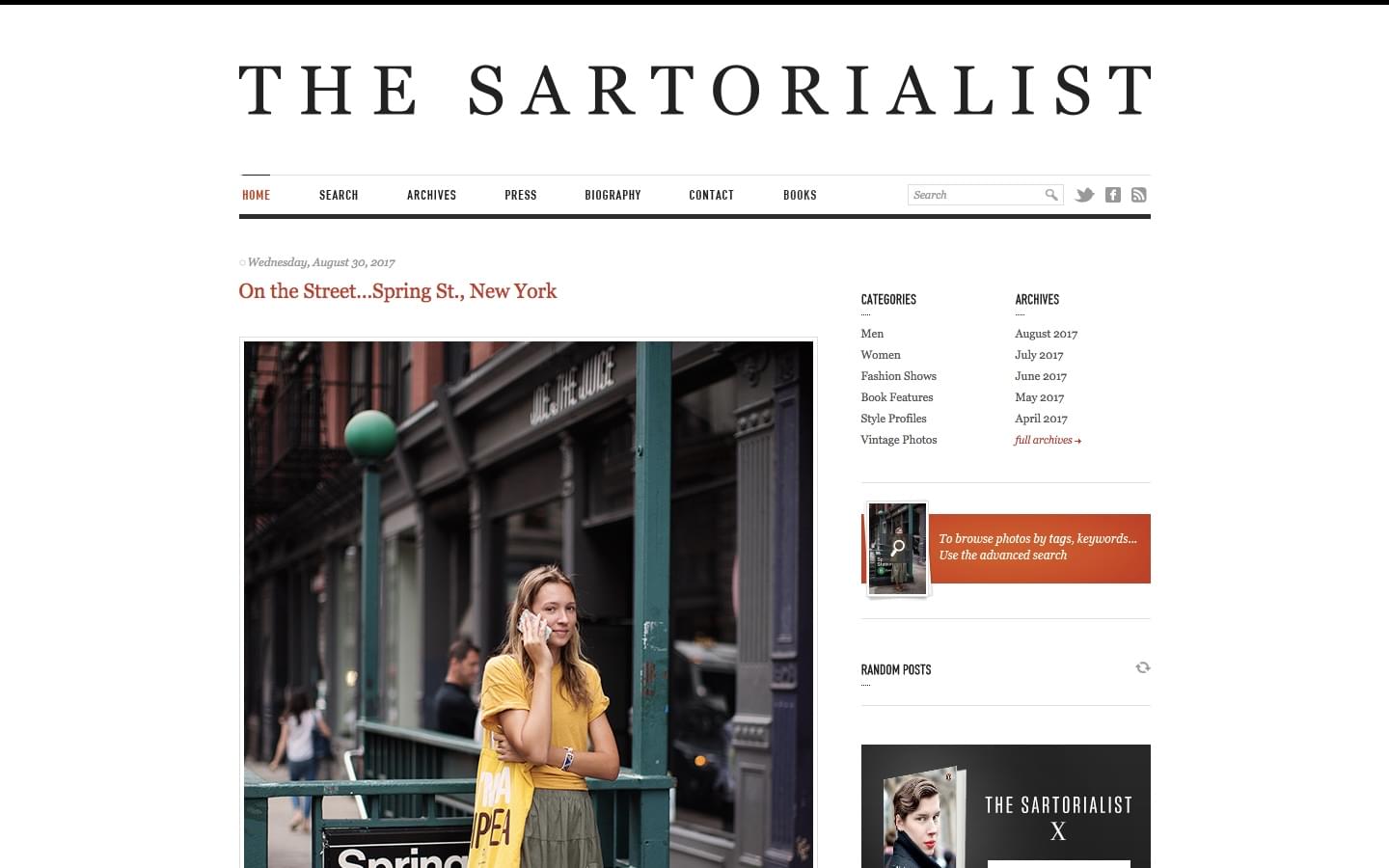 The Sartorialist