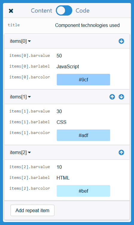 set field data