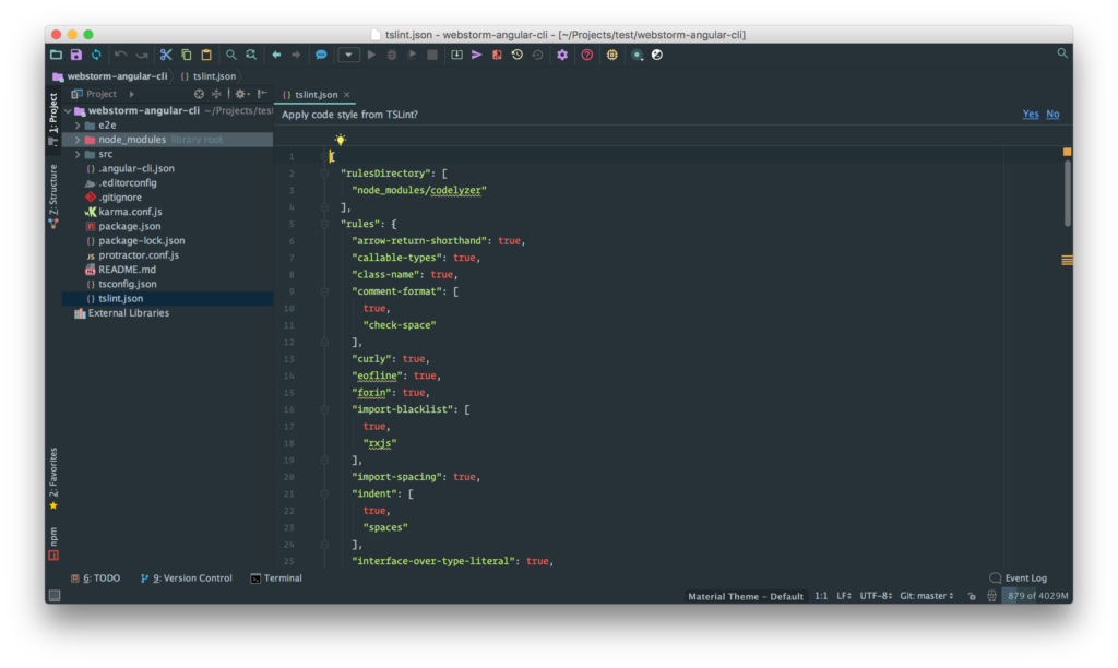 webstorm 2016 angular 2