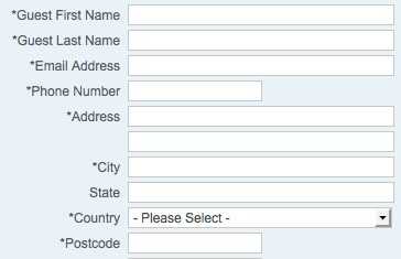 This form has a light blue background